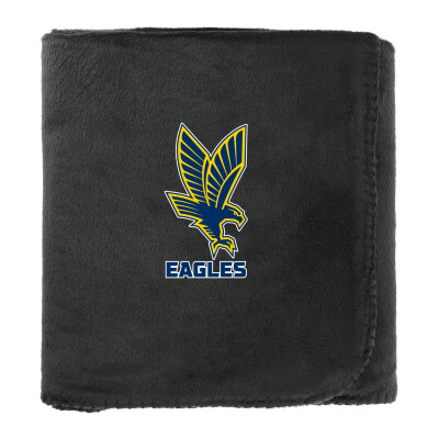 100% Recycled PET Fleece Blanket with RPET Pouch