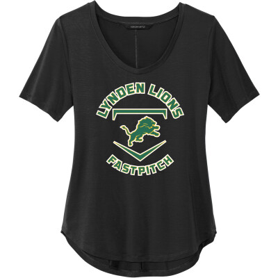 Women's Stretch Jersey Relaxed Scoop
