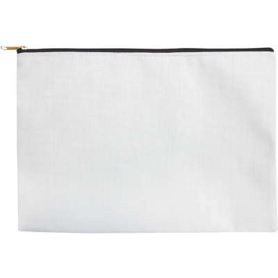 Accessory Pouches - Black Zipper  12.5 X 7"