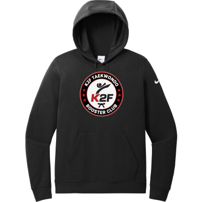 Nike Women's Club Fleece Sleeve Swoosh Pullover Hoodie