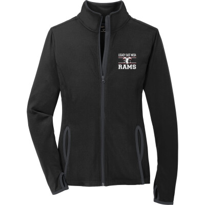 Women's Sport-Wick Stretch Contrast Full-Zip Jacket