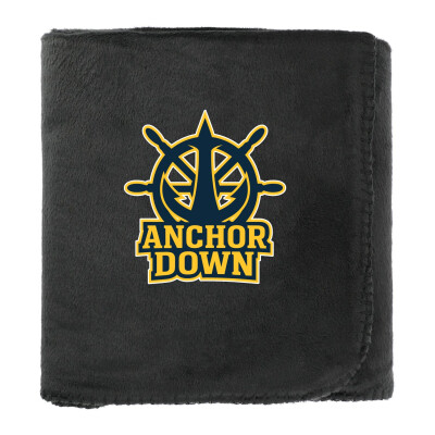 100% Recycled PET Fleece Blanket with RPET Pouch