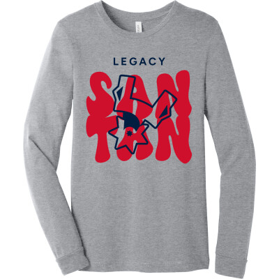 Unisex Heather CVC Long Sleeve Tee