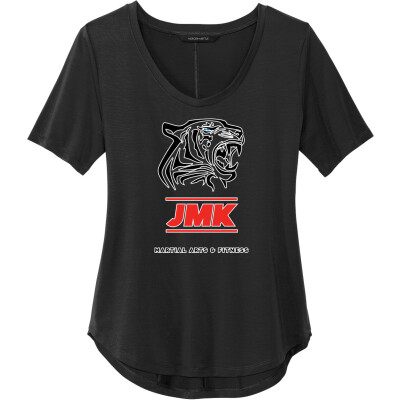 Women's Stretch Jersey Relaxed Scoop Tee