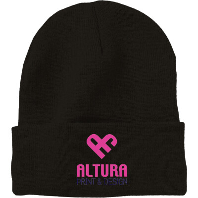 12 Fleece Lined Cuffed Beanie"