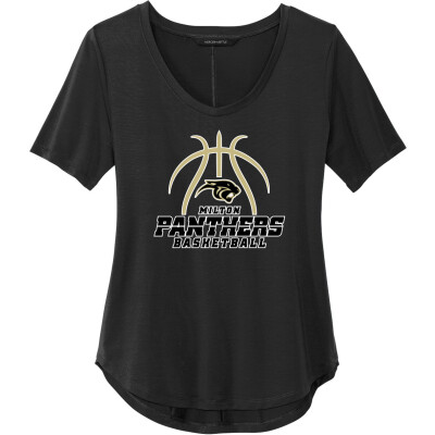 Women's Stretch Jersey Relaxed Scoop Tee