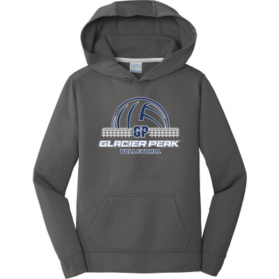Youth Performance Fleece Pullover Hooded Sweatshirt