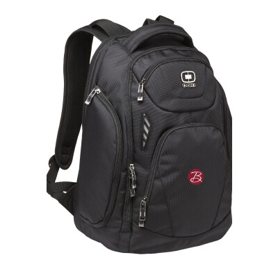 OGIO Mercur Backpack - Embroidered Red B Logo