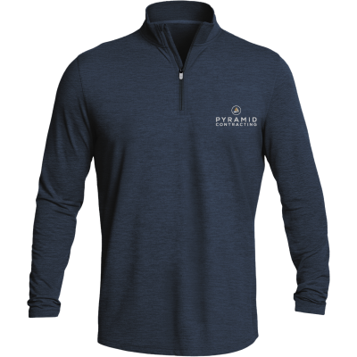 Anetik Men's Low Pro Quarter-Zip Pullover (EMB)