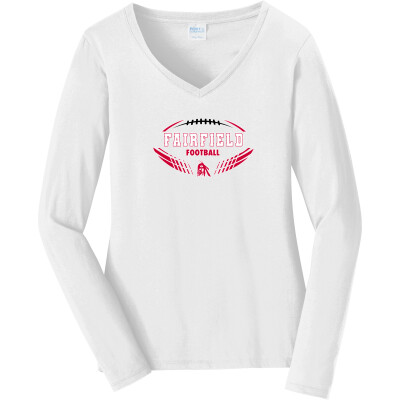 Women's Long Sleeve Fan Favorite V-Neck Tee
