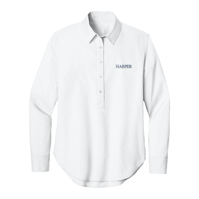 Mercer & Mettle Women's Long Sleeve Modern Oxford Shirt