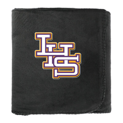 100% Recycled PET Fleece Blanket with RPET Pouch