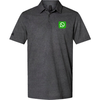 ADIDAS Men's Space Dyed Polo (EMB)