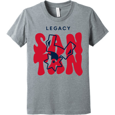 Youth Heather CVC Short Sleeve Tee