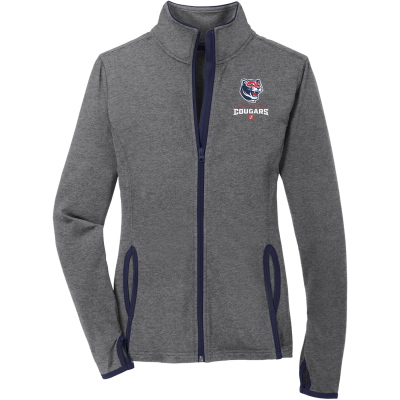 Women's Sport-Wick Stretch Contrast Full-Zip Jacket
