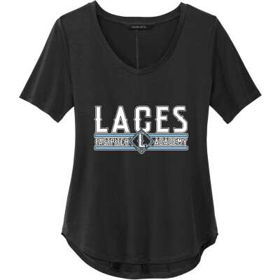 Women's Stretch Jersey Relaxed Scoop Tee