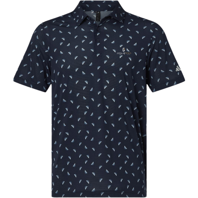 ADIDAS Men's Ultimate365 Mesh Print Polo (EMB)