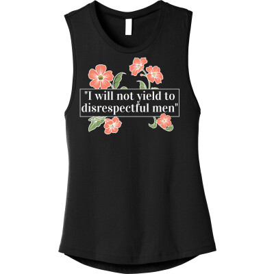 I Will Not Yield" Women’s Muscle Tank
