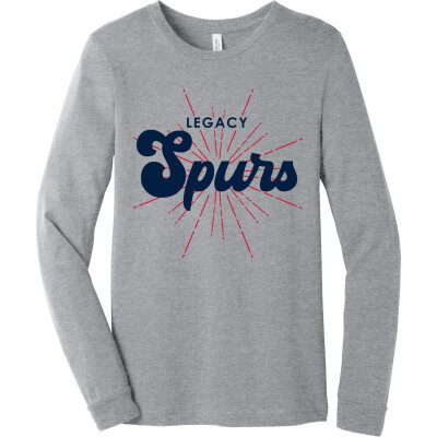 Unisex Heather CVC Long Sleeve Tee