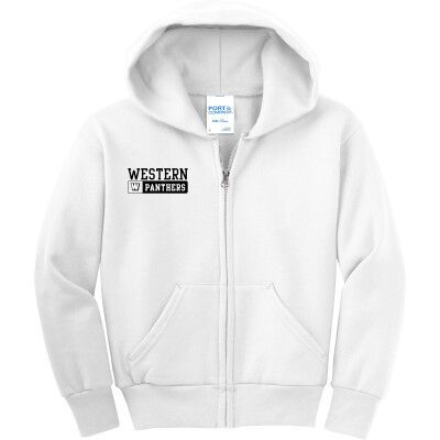 Youth Core Fleece Full-Zip Hooded Sweatshirt