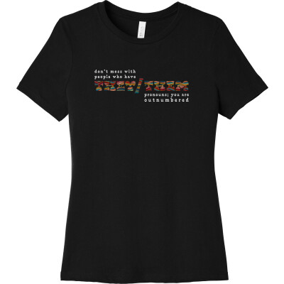 They Them - Women's Relaxed Jersey Short Sleeve Tee