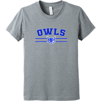 Bella+Canvas Youth Heather CVC Tee