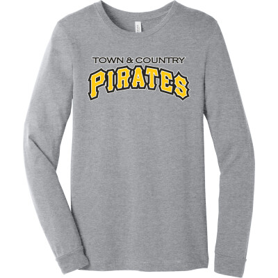 Bella+Canvas Unisex Heather CVC Long Sleeve Tee