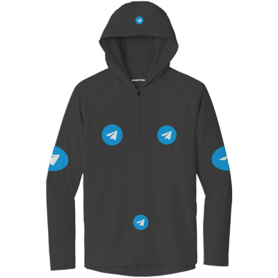 SPORT-TEK Repeat 1/2-Zip Long Sleeve Hooded Jacket - JST488 (DTF)