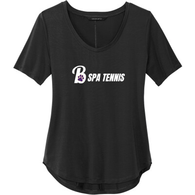 Women's Stretch Jersey Relaxed Scoop Tee