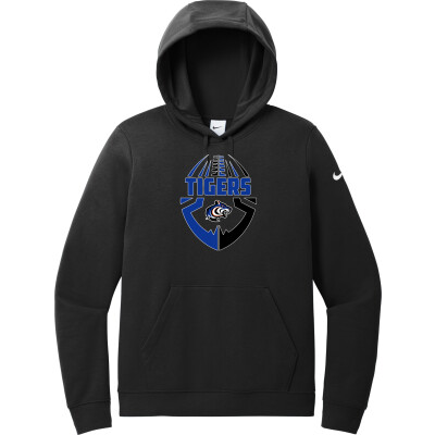 Nike Women's Club Fleece Sleeve Swoosh Pullover Hoodie