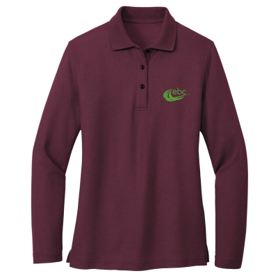 Women's Silk Touch Long Sleeve Polo