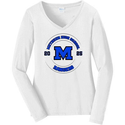 Women's Long Sleeve Fan Favorite V-Neck Tee