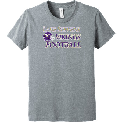 Bella+Canvas Youth Heather CVC Tee