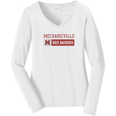 Women's Long Sleeve Fan Favorite V-Neck Tee