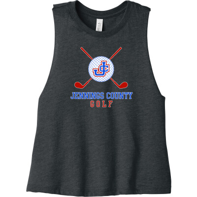 Bella+Canvas Women’s Racerback Cropped Tank