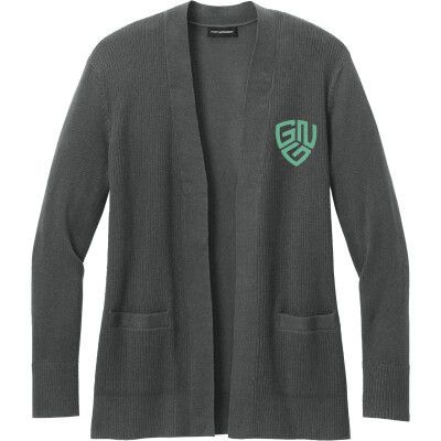 Women's Easy Care Open-Front Cardigan Sweater