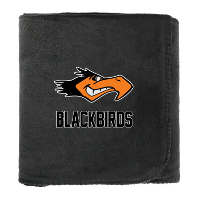 100% Recycled PET Fleece Blanket with RPET Pouch