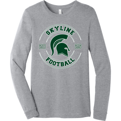 Bella+Canvas Unisex Heather CVC Long Sleeve Tee