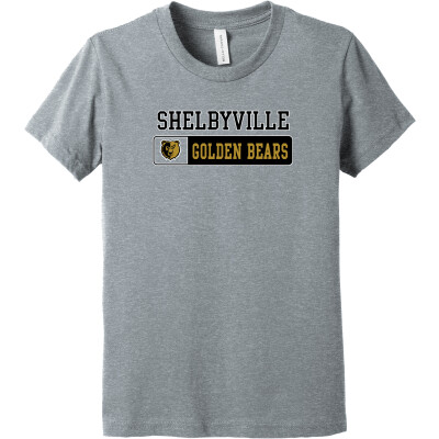 Bella+Canvas Youth Heather CVC Tee