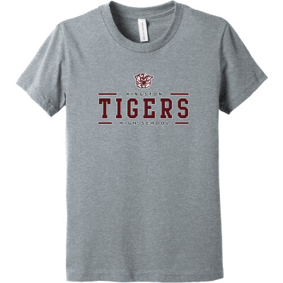 Bella+Canvas Youth Heather CVC Tee