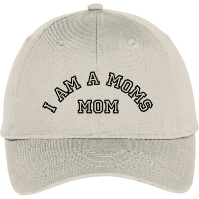 Six-Panel Unstructured Twill Cap