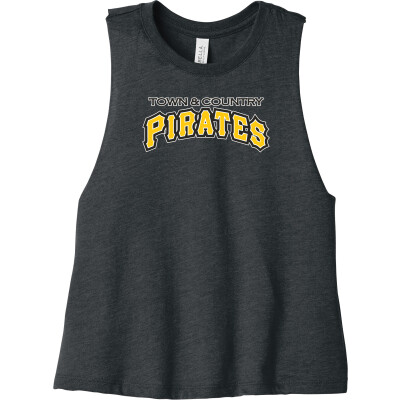 Bella+Canvas Women’s Racerback Cropped Tank