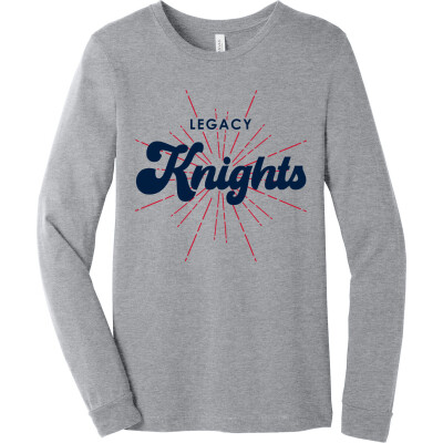 Unisex Heather CVC Long Sleeve Tee