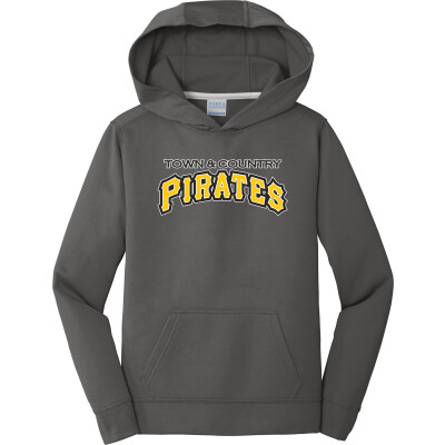 Youth Performance Fleece Pullover Hooded Sweatshirt