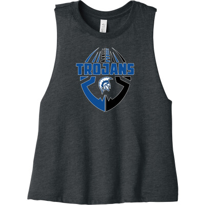 Bella+Canvas Women’s Racerback Cropped Tank