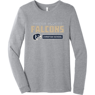 Bella+Canvas Unisex Heather CVC Long Sleeve Tee