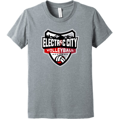 Bella+Canvas Youth Heather CVC Tee