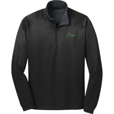 Vertical Texture 1/4-Zip Pullover