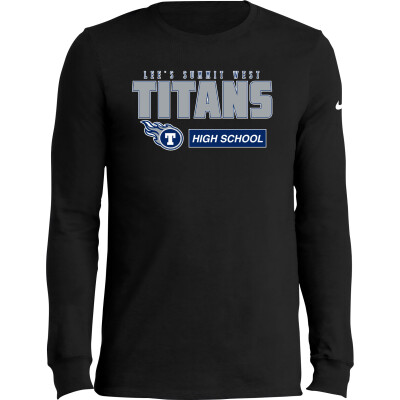 Nike Dri-FIT Cotton/Poly Long Sleeve Tee