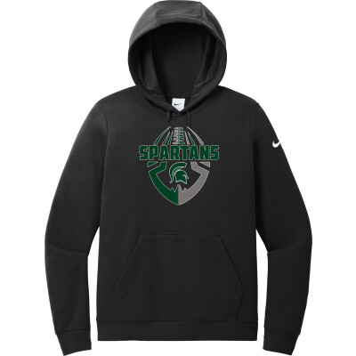 Nike Women's Club Fleece Sleeve Swoosh Pullover Hoodie